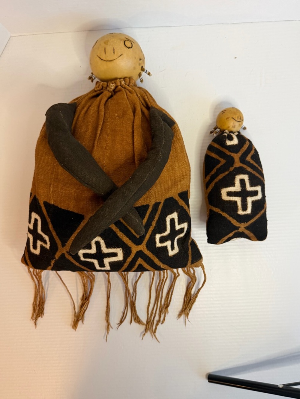 *Rare* Handmade African Mother & Child Dolls from Mali